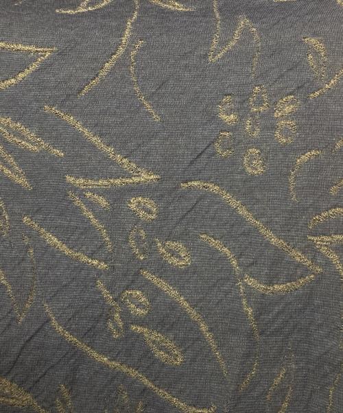 JURGEN LEHL（ヨーガンレール）JURGEN LEHL (ヨーガンレール) コットンジャガードカーディガン グレー サイズ:Ⅿの古着・服飾アイテム