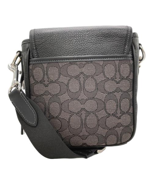 COACH（コーチ）COACH (コーチ) ルーカス クロスボディ シグネチャー ブラックの古着・服飾アイテム
