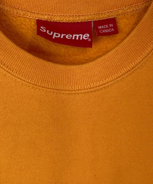 SUPREME（シュプリーム）Supreme (シュプリーム) クルーネックスウェット オレンジ サイズ:Ⅿの古着・服飾アイテム