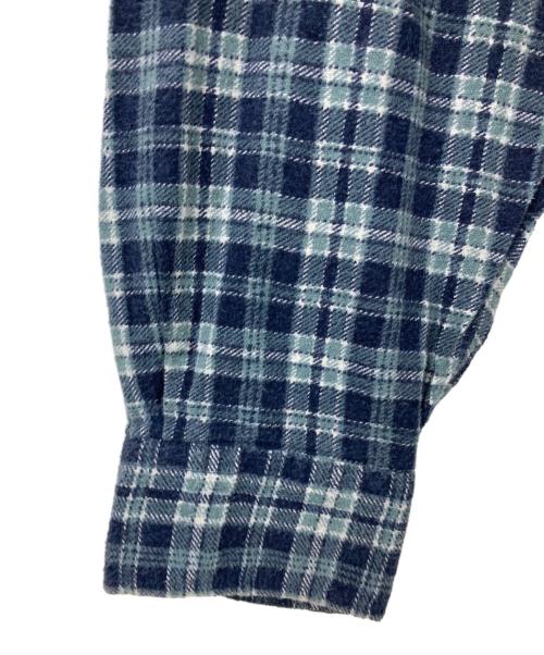 Rebuild by Needles（リビルドバイニードルス）Rebuild by Needles (リビルドバイニードルス) 7 Cuts Shirt ブルー サイズ:不明の古着・服飾アイテム