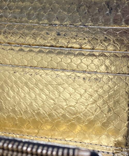 ikeda kohgei（イケダコウゲイ）IKEDA KOHGEI (イケダコウゲイ) 長財布 ゴールドの古着・服飾アイテム