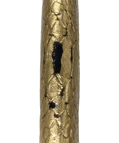 ikeda kohgei（イケダコウゲイ）IKEDA KOHGEI (イケダコウゲイ) 長財布 ゴールドの古着・服飾アイテム