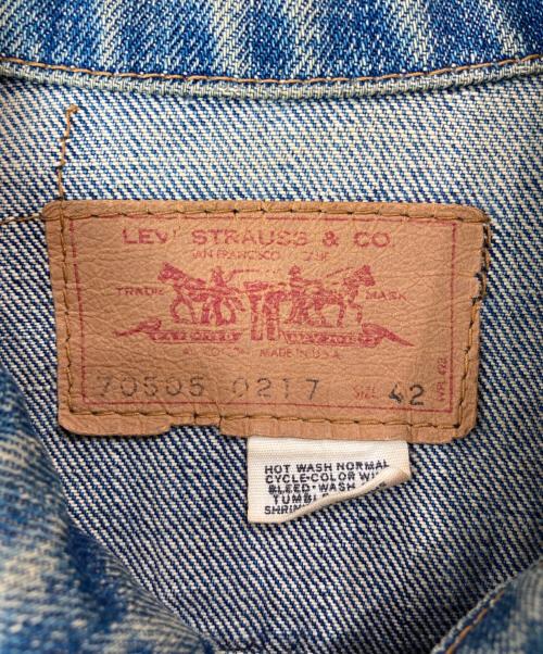 LEVI'S（リーバイス）LEVI'S (リーバイス) 4thデニムジャケット インディゴ サイズ:42の古着・服飾アイテム