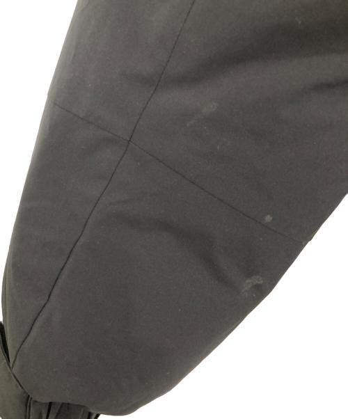 FIRST DOWN（ファーストダウン）FIRST DOWN (ファーストダウン) パネルショートダウンジャケット ブラック サイズ:Lの古着・服飾アイテム