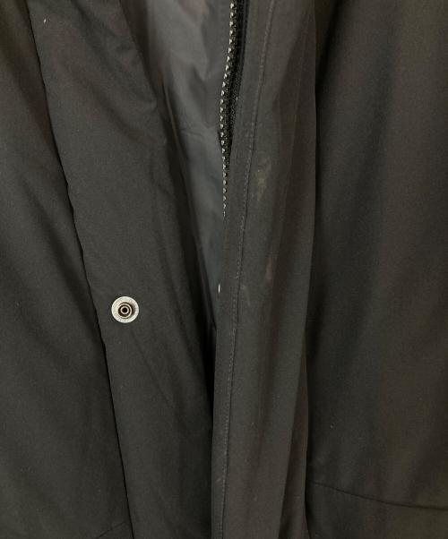 FIRST DOWN（ファーストダウン）FIRST DOWN (ファーストダウン) パネルショートダウンジャケット ブラック サイズ:Lの古着・服飾アイテム