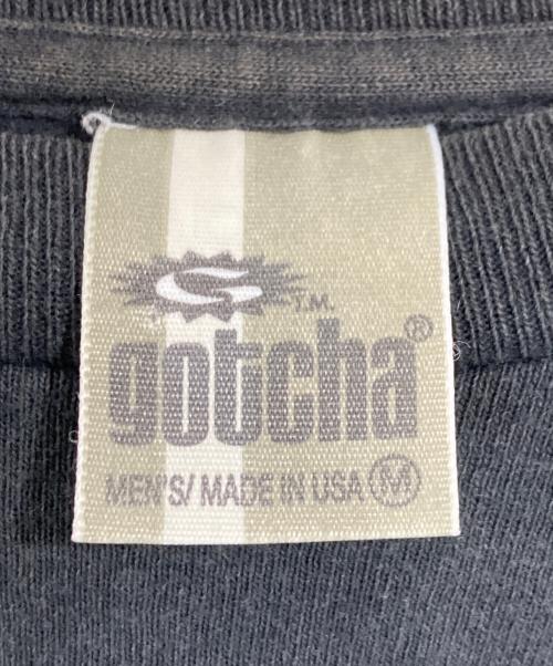 GOTCHA（ゴッチャ）GOTCHA (ゴッチャ) 90s プリントTシャツ ブラック サイズ:Mの古着・服飾アイテム