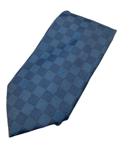 LOUIS VUITTON（ルイ ヴィトン）LOUIS VUITTON (ルイ ヴィトン) シルクネクタイ ブルー サイズ:不明の古着・服飾アイテム
