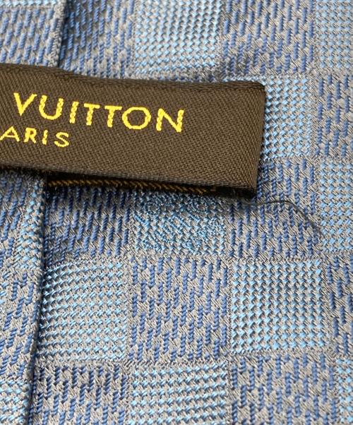 LOUIS VUITTON（ルイ ヴィトン）LOUIS VUITTON (ルイ ヴィトン) シルクネクタイ ブルー サイズ:不明の古着・服飾アイテム