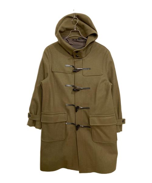 BARNEYS NEWYORK（バーニーズ・ニューヨーク）BARNEYS NEWYORK (バーニーズ・ニューヨーク) メルトンダッフルコート カーキ サイズ:46の古着・服飾アイテム