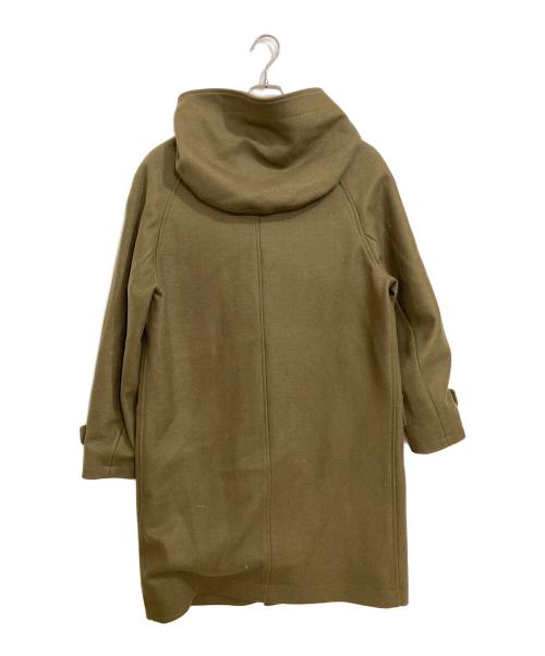 BARNEYS NEWYORK（バーニーズ・ニューヨーク）BARNEYS NEWYORK (バーニーズ・ニューヨーク) メルトンダッフルコート カーキ サイズ:46の古着・服飾アイテム