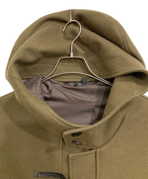 BARNEYS NEWYORK（バーニーズ・ニューヨーク）BARNEYS NEWYORK (バーニーズ・ニューヨーク) メルトンダッフルコート カーキ サイズ:46の古着・服飾アイテム