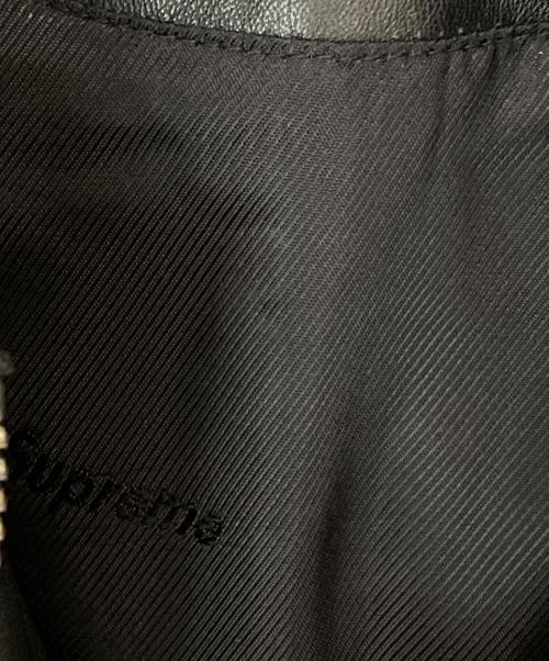 SUPREME（シュプリーム）Supreme (シュプリーム) Quilted Leather Work Jacket ブラック サイズ:XLの古着・服飾アイテム