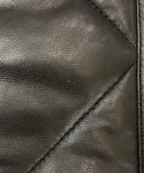 SUPREME（シュプリーム）Supreme (シュプリーム) Quilted Leather Work Jacket ブラック サイズ:XLの古着・服飾アイテム
