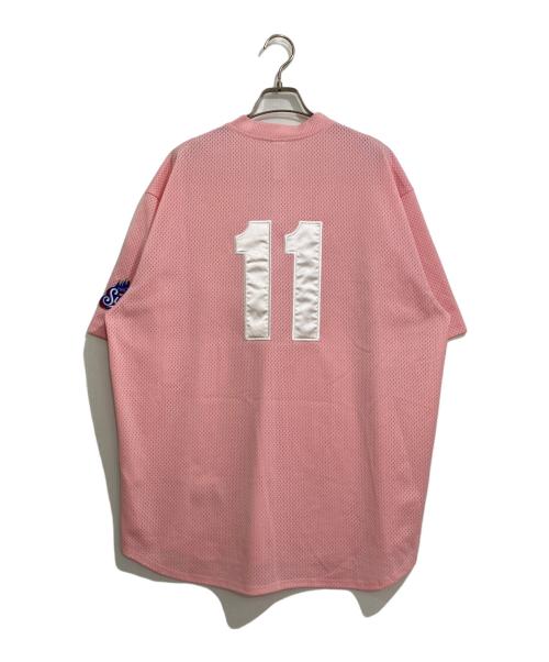 SUPREME（シュプリーム）Supreme (シュプリーム) 25SS S Logo Baseball Henley ピンク サイズ:XLの古着・服飾アイテム