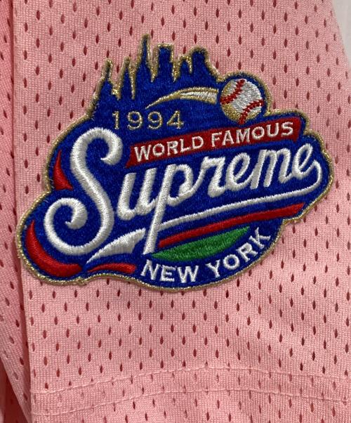 SUPREME（シュプリーム）Supreme (シュプリーム) 25SS S Logo Baseball Henley ピンク サイズ:XLの古着・服飾アイテム