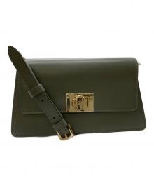 FURLA（フルラ）の古着「2WAYクロスボディバッグ」｜グリーン