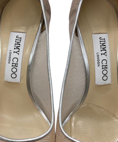 JIMMY CHOO（ジミーチュウ）JIMMY CHOO (ジミーチュウ) ヒールパンプス ベージュ サイズ:36の古着・服飾アイテム