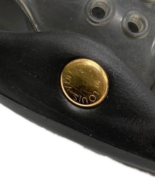 LOUIS VUITTON（ルイ ヴィトン）LOUIS VUITTON (ルイ ヴィトン) スライドサンダル ブラック サイズ:SIZE 37の古着・服飾アイテム