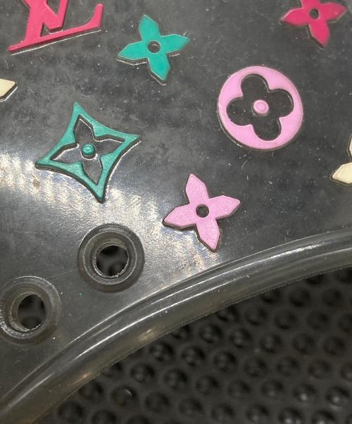 LOUIS VUITTON（ルイ ヴィトン）LOUIS VUITTON (ルイ ヴィトン) スライドサンダル ブラック サイズ:SIZE 37の古着・服飾アイテム