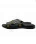 LOUIS VUITTON (ルイ ヴィトン) スライドサンダル ブラック サイズ:SIZE 37：25000円