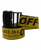 OFFWHITEオフホワイト）の古着「ベルト」｜イエロー