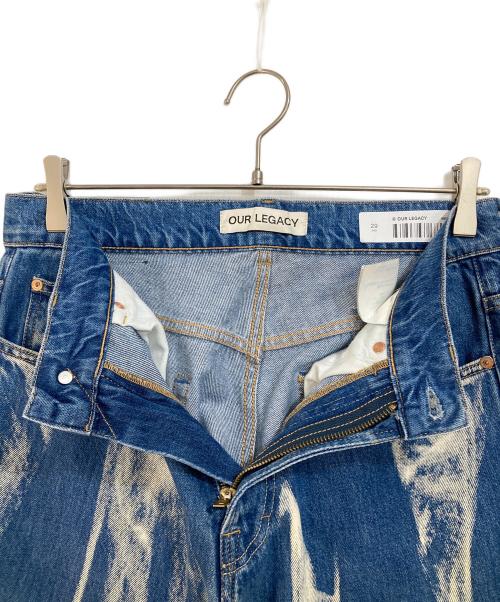 OUR LEGACY（アワーレガシー）OUR LEGACY (アワーレガシー) EXTENDED THIRD CUT Glass Bleach Denim ブルー サイズ:29の古着・服飾アイテム