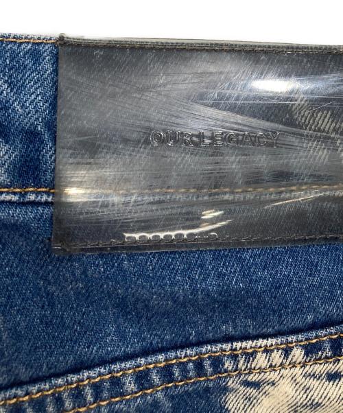 OUR LEGACY（アワーレガシー）OUR LEGACY (アワーレガシー) EXTENDED THIRD CUT Glass Bleach Denim ブルー サイズ:29の古着・服飾アイテム
