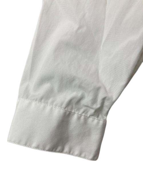 DIOR HOMME（ディオール オム）Dior Homme (ディオール オム) CDロゴメタルスナップボタンシャツ ホワイト サイズ:40の古着・服飾アイテム