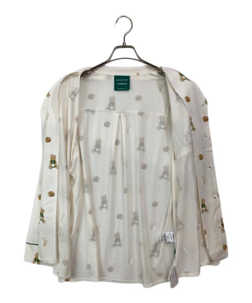 gelato pique（ジェラートピケ）gelato pique (ジェラートピケ) STARBUCKS COFFEE (スターバックスコーヒー) ベア柄カットソーシャツ アイボリー サイズ:FREE 未使用品の古着・服飾アイテム