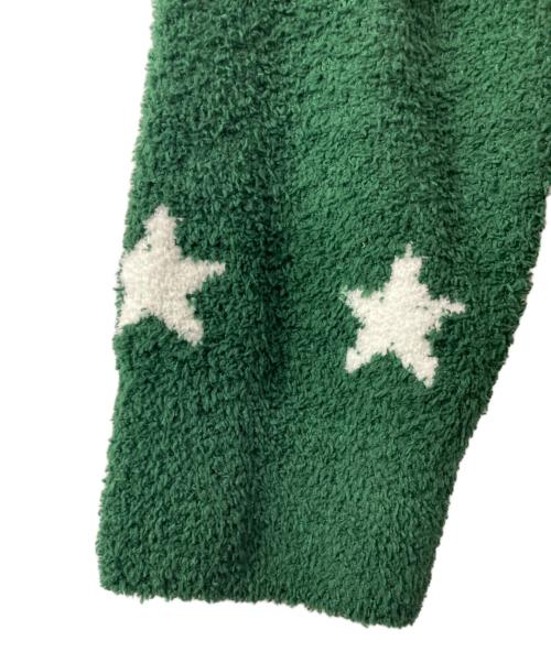 gelato pique（ジェラートピケ）gelato pique (ジェラートピケ) STARBUCKS COFFEE (スターバックスコーヒー) パウダースタージャガードカーディガン グリーン サイズ:FREE 未使用品の古着・服飾アイテム