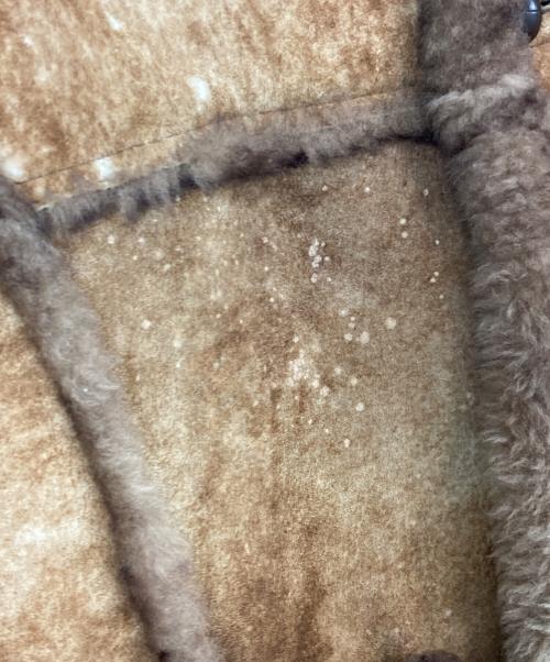 Schott（ショット）Schott (ショット) SHEEP SKIN COAT ムートンコート ブラウン サイズ:40の古着・服飾アイテム
