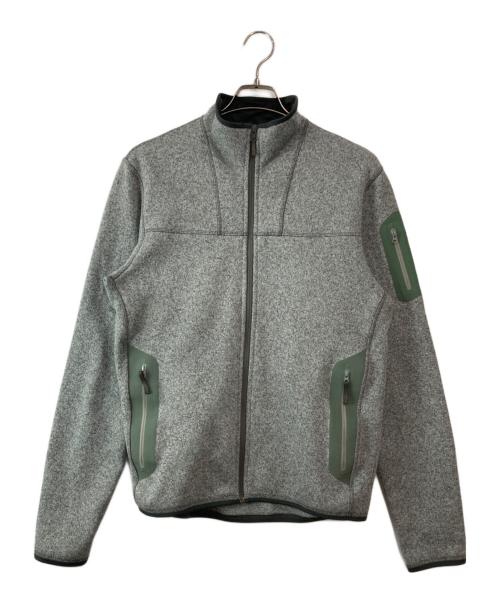 ARC'TERYX（アークテリクス）ARC'TERYX (アークテリクス) Covert Cardigan グレー×グリーン サイズ:Ⅿの古着・服飾アイテム