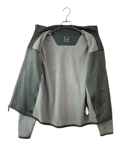 ARC'TERYX（アークテリクス）ARC'TERYX (アークテリクス) Covert Cardigan グレー×グリーン サイズ:Ⅿの古着・服飾アイテム