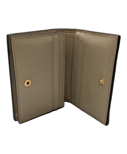 GUCCI（グッチ）GUCCI (グッチ) GG カードケース ウォレット ベージュの古着・服飾アイテム