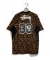 F.C.R.B. (エフシーレアルブリストル) stussy (ステューシー) NIKE (ナイキ) LEOPARD GAME SHIRT ブラウン サイズ:M：15000円