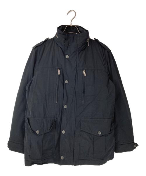 BURBERRY LONDON（バーバリーロンドン）BURBERRY LONDON (バーバリーロンドン) ダウンライナー付きナイロンジャケット ブラック サイズ:Ⅿの古着・服飾アイテム