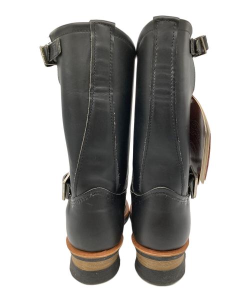 RED WING（レッドウィング）RED WING (レッドウィング) Y's for men (ワイズフォーメン) 別注エンジニアブーツ ブラック サイズ:8Dの古着・服飾アイテム