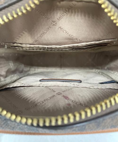 MICHAEL KORS（マイケル・コース）MICHAEL KORS (マイケル・コース) JET SET TRAVEL　ショルダーバッグ ブラウンの古着・服飾アイテム