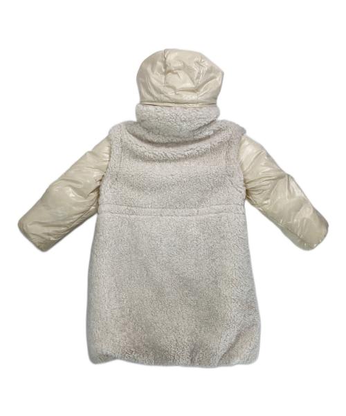 MONCLER（モンクレール）MONCLER (モンクレール) ダウンジャケット ホワイト サイズ:4A anni104cmの古着・服飾アイテム