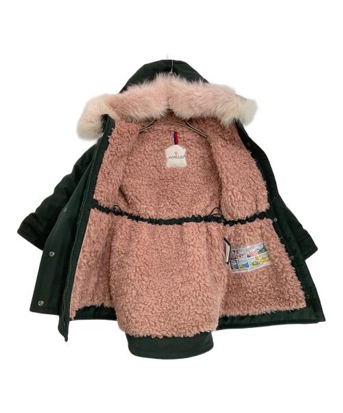 MONCLER（モンクレール）MONCLER (モンクレール) 裏ボアジャケット グリーン サイズ: 6 ANII 116CMの古着・服飾アイテム