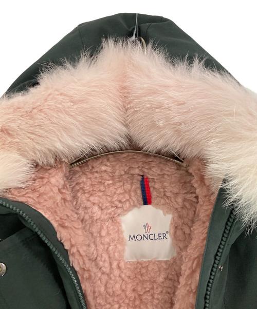 MONCLER（モンクレール）MONCLER (モンクレール) 裏ボアジャケット グリーン サイズ: 6 ANII 116CMの古着・服飾アイテム