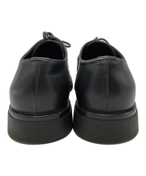 PRADA（プラダ）PRADA (プラダ) プレーントゥレザーシューズ ブラック サイズ:7 1/2の古着・服飾アイテム