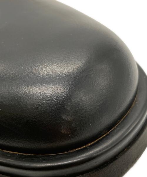 PRADA（プラダ）PRADA (プラダ) プレーントゥレザーシューズ ブラック サイズ:7 1/2の古着・服飾アイテム