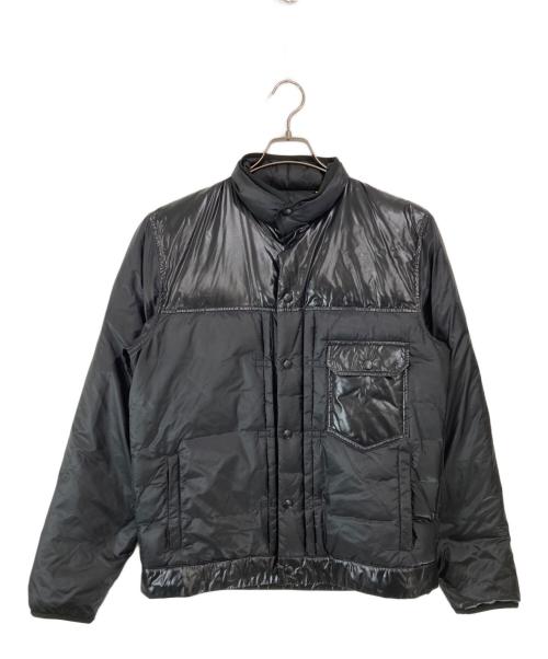 MONCLER GENIUS（モンクレール ジーニアス）MONCLER GENIUS (モンクレール ジーニアス) FRAGMENT DESIGN (フラグメントデザイン) POULSENダウンジャケット ブラック サイズ:1の古着・服飾アイテム