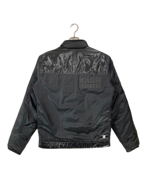 MONCLER GENIUS（モンクレール ジーニアス）MONCLER GENIUS (モンクレール ジーニアス) FRAGMENT DESIGN (フラグメントデザイン) POULSENダウンジャケット ブラック サイズ:1の古着・服飾アイテム