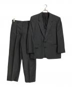 COMME des GARCONS HOMMEコムデギャルソン オム）の古着「90'sセットアップスーツ」｜グレー