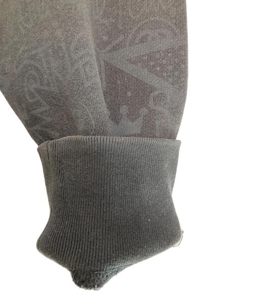 stussy（ステューシー）stussy (ステューシー) 00's総柄ジップパーカー グレー サイズ:Ⅿの古着・服飾アイテム