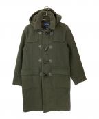 BROOKS BROTHERSブルックスブラザーズ）の古着「ロングダッフルコート」｜カーキ