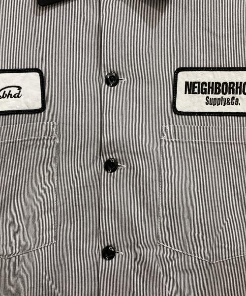 NEIGHBORHOOD（ネイバーフッド）NEIGHBORHOOD (ネイバーフッド) CLASSIC WORK SHIRT SS-2 ブラック サイズ:Lの古着・服飾アイテム