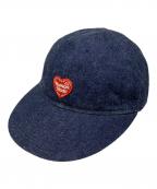 HUMAN MADEヒューマンメイド）の古着「Denim Cap」｜インディゴ